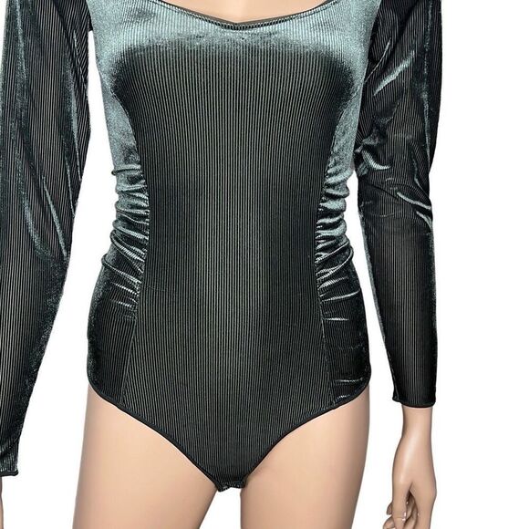 NWT Wolford Esmeralda String Bodysuit Top XS - Picture 7 of 16